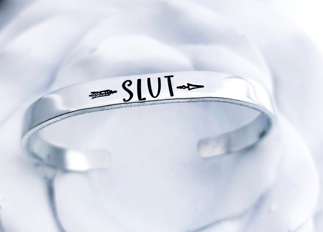 Slut Cuff Bracelet