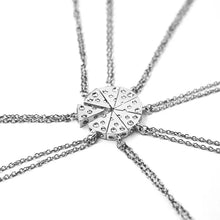 Load image into Gallery viewer, Dainty Best Friend Pizza Slice Necklaces