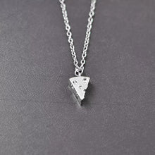 Load image into Gallery viewer, Dainty Best Friend Pizza Slice Necklaces