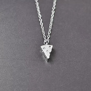 Dainty Best Friend Pizza Slice Necklaces