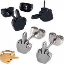 Load image into Gallery viewer, Middle Finger Earrings