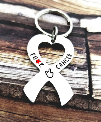 Fuck Cancer Keychain