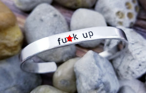 Custom Funny Cuff Bracelet