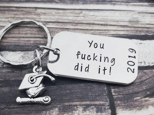 Graduation Keychain