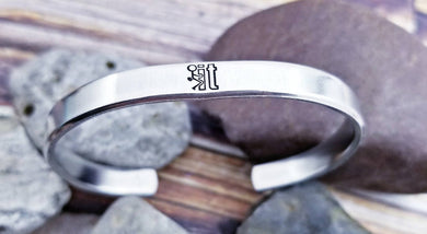 Fuck It Bracelet - F it Symbol - Funny Cuff Bracelet - Funny Friend Gift - Uplifting Gifts - Mature Offensive Jewelry - Adult Humor Quotes