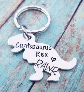 Cuntasaurus Rex Key Chain - Cuntasaurus RAWR - Funny Dinosaur Gift - Cunt Keychain Dino Mom -Funny Gifts for Her - Offensive Friend Gift